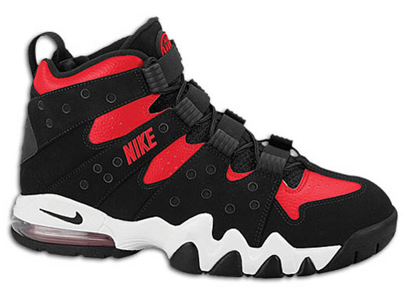 red and black charles barkley shoes